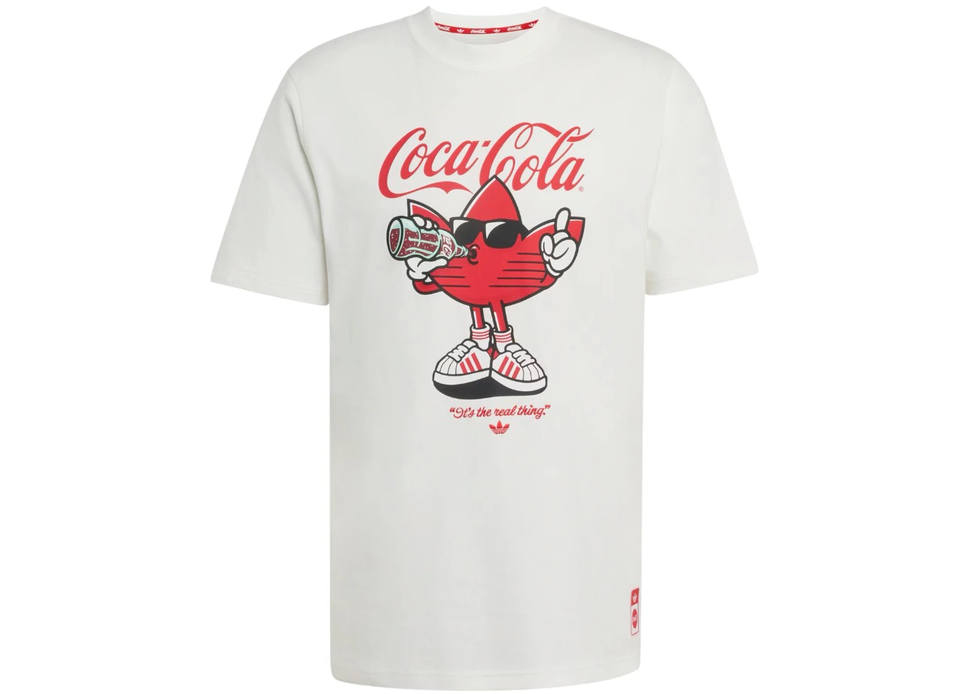 adidas x Coca-Cola Classic Sport Graphic Treffie Tee White