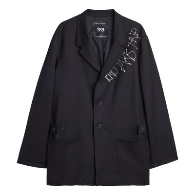 (WMNS) adidas x Y-3 Chito City Graphic Wool Blazer Asia Sizing 'Black'