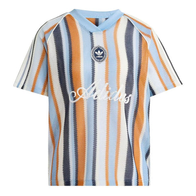 (WMNS) adidas Summer Glow Knitted Oversized Jersey Asia Sizing Asia Sizing 'Ash Blue'