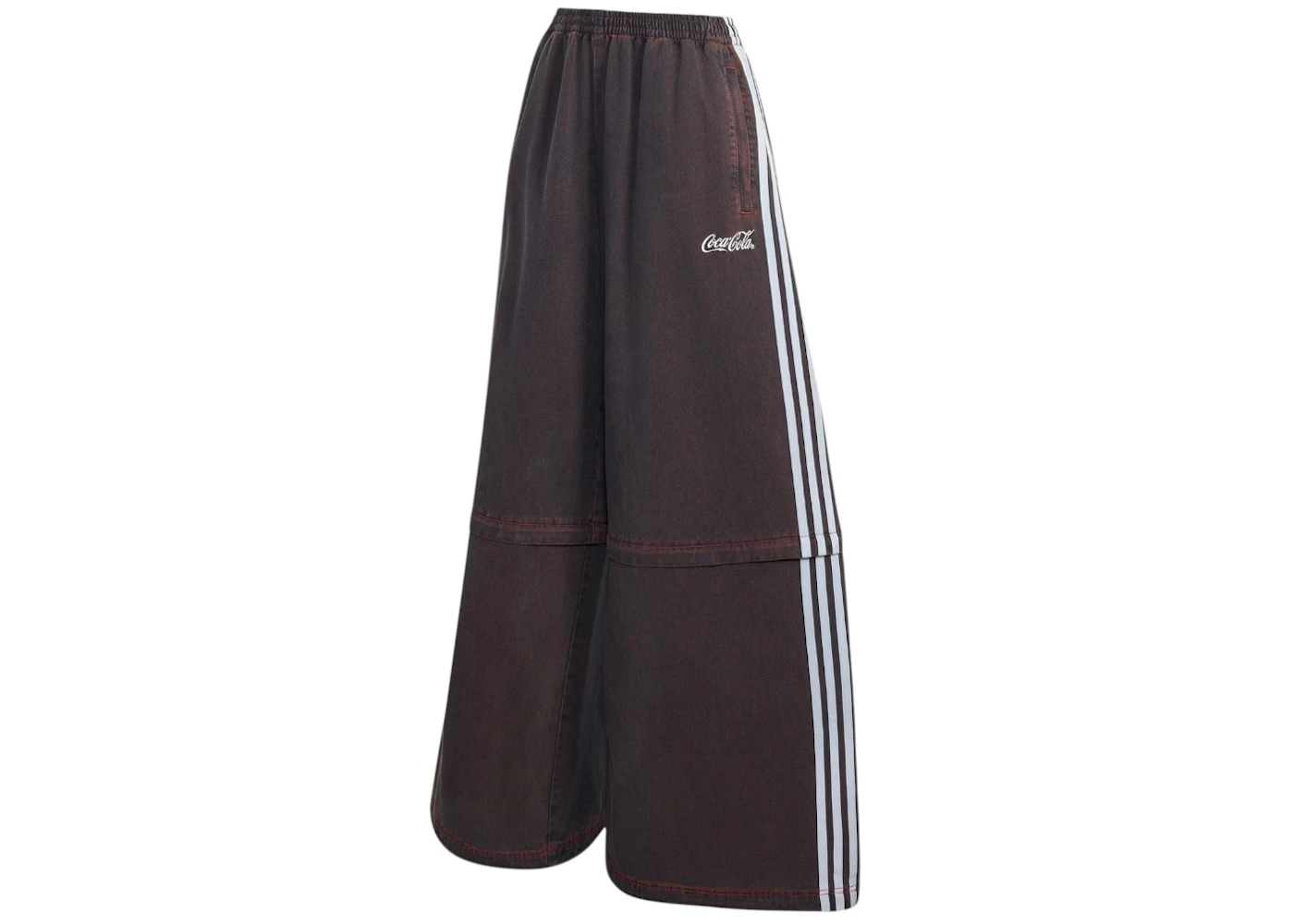 adidas x Coca-Cola Women's Adilenium Firebird Denim Track Pants Vivid Red