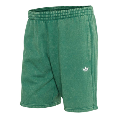 adidas Trefoil Essentials 7-Inch Fleece Shorts Asia Sizing 'Collegiate Green'
