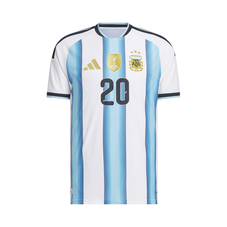 Adidas Argentina 26 Home Mac Allister Authentic Jersey 'White / Icey Blue / Soccr-Arq-Sax'