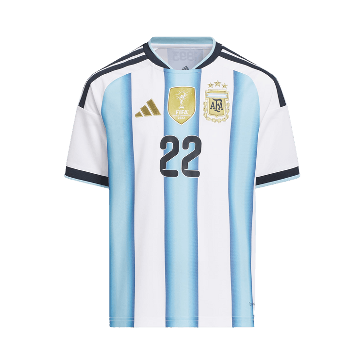 Adidas Argentina 26 Home Martinez Jersey 'White/Icey Blue'