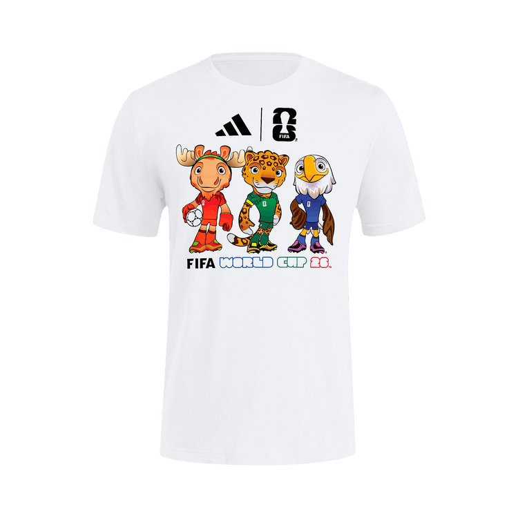 Adidas FIFA World Cup 2026 Mascot Tee 'White'