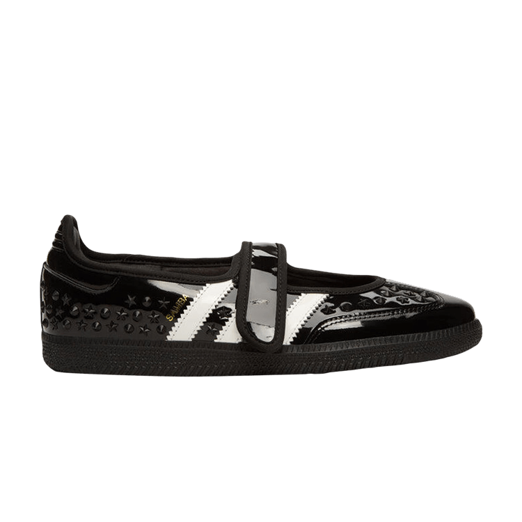 adidas Wmns Samba Jane Studs Patent 'Studded Black White'
