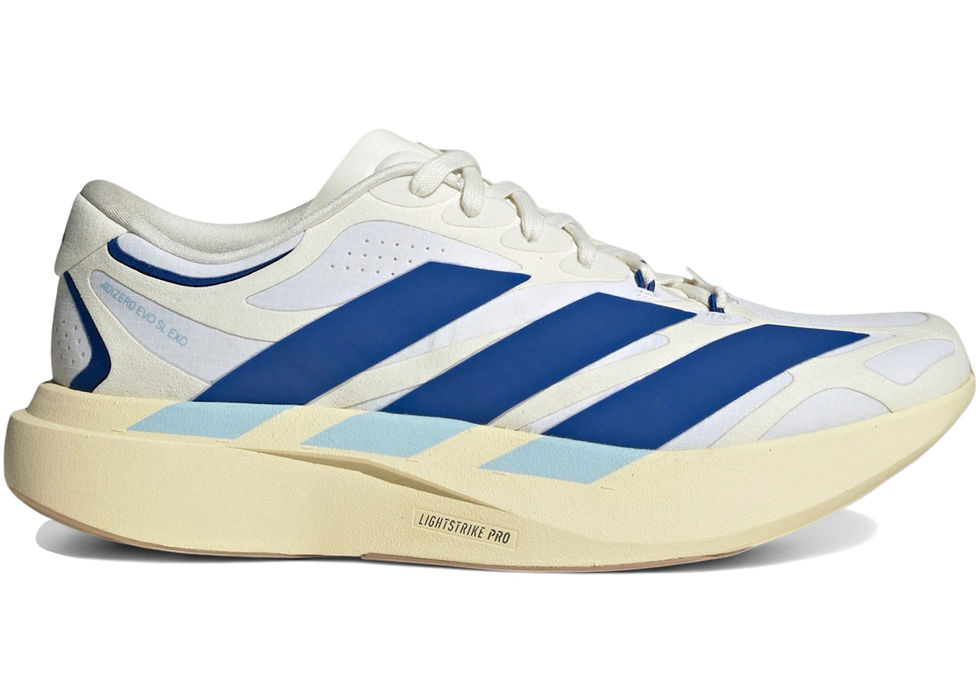 adidas Adizero Evo SL EXO Suede White Royal Clear Sky
