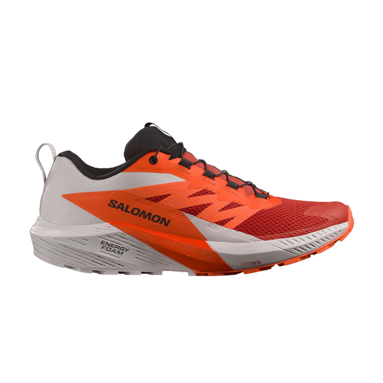 Salomon Sense Ride 5 'Lunar Rock Fiery Red'