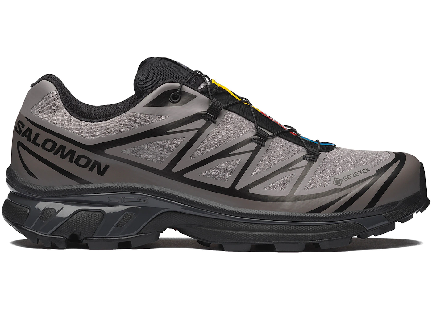 Salomon XT-6 Gore-Tex Black Cloudburst Dark Gull Gray