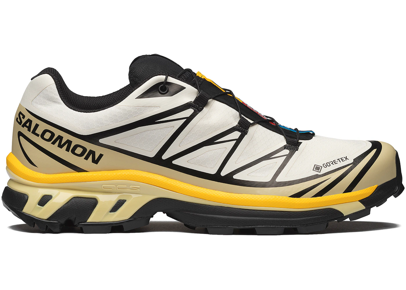 Salomon XT-6 Gore-Tex Vanilla Ice Bog Shadow Green