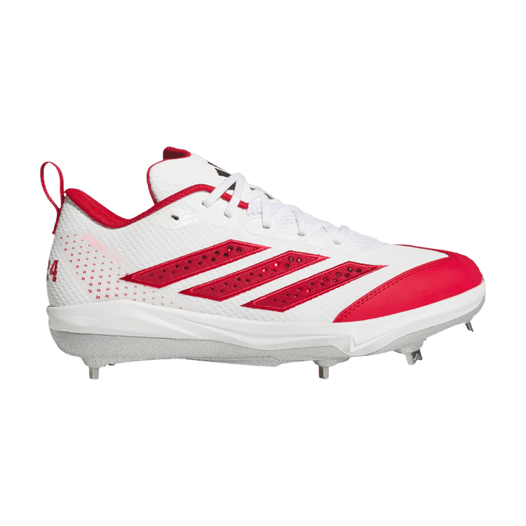 adidas Wmns Softball Adizero Instinct 2.0 'Cloud White Team Power Red Core Black'