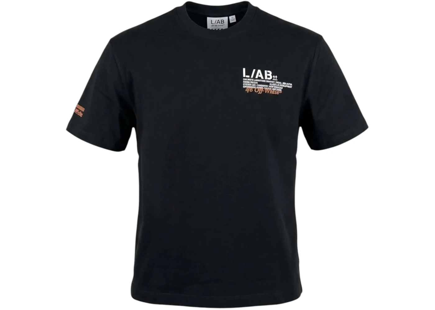 OFF-WHITE Off Active Duct Tape S/S Tee Black