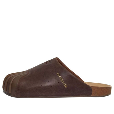 adidas Adimule Slides 'Preloved Brown Gold Metallic'