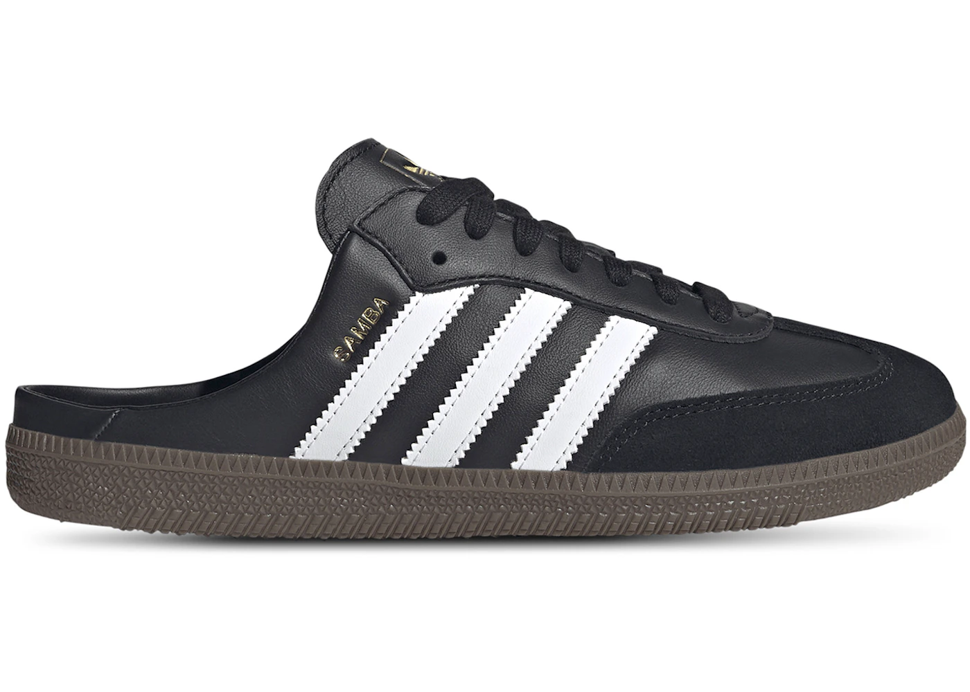 adidas Samba OG Mule Black White Gum (Women's)