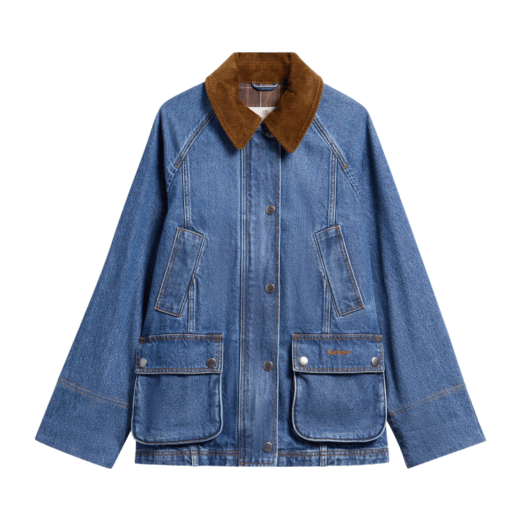 Barbour Denim Modern Beadnell Casual Jacket 'Denim/Classic'