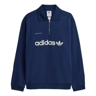 adidas x Song for the Mute Adi008 Polo Shirt Asia Sizing 'Night Indigo'