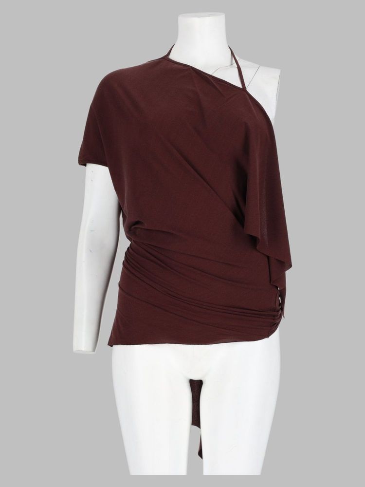 Rick Owens Lilies Draped Asymmetric Top
