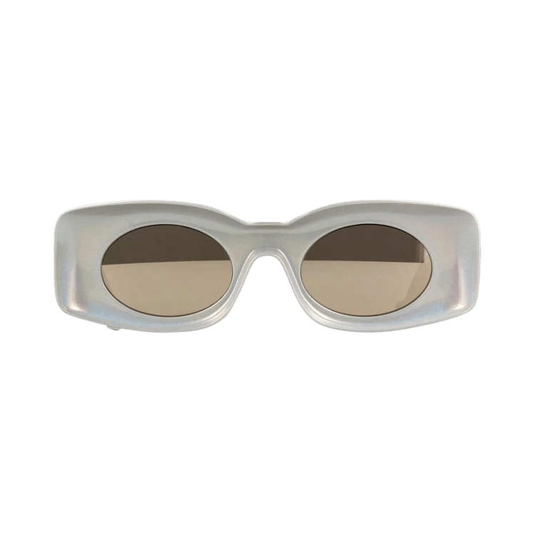 Loewe Paula's Ibiza Rectangular Sunglasses 'White/Blue'