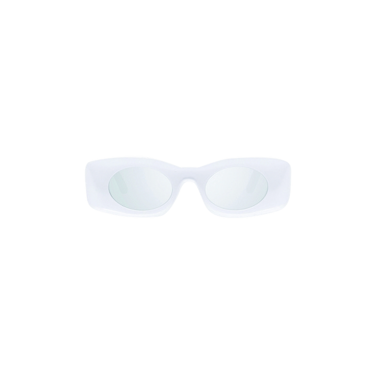 Loewe Paula's Ibiza Sunglasses 'White/Smoke'