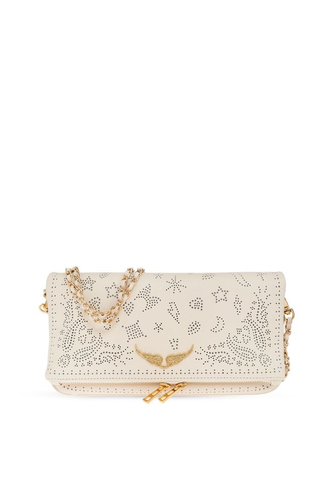 Zadig & Voltaire Rock Perforated Shoulder Bag