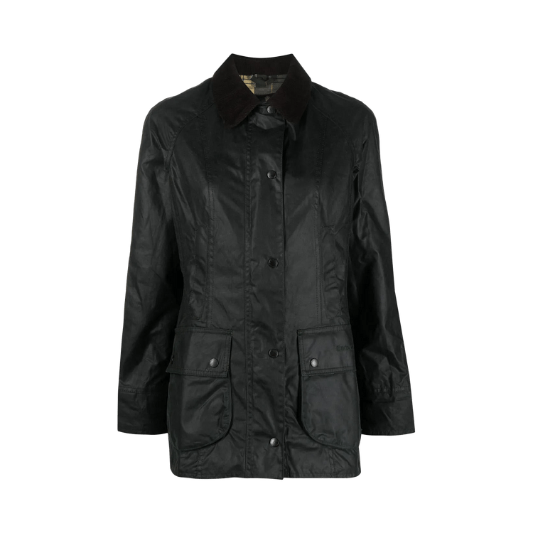 Barbour Beadnell Wax Jacket 'Sage'