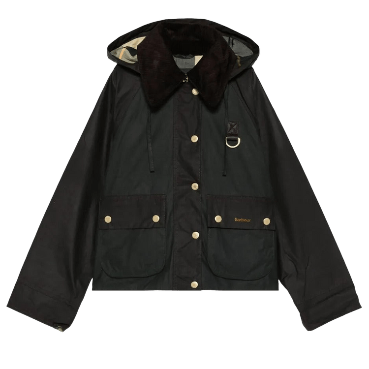 Barbour Reighton Wax Jacket 'Sage/Rustic/Ancient'
