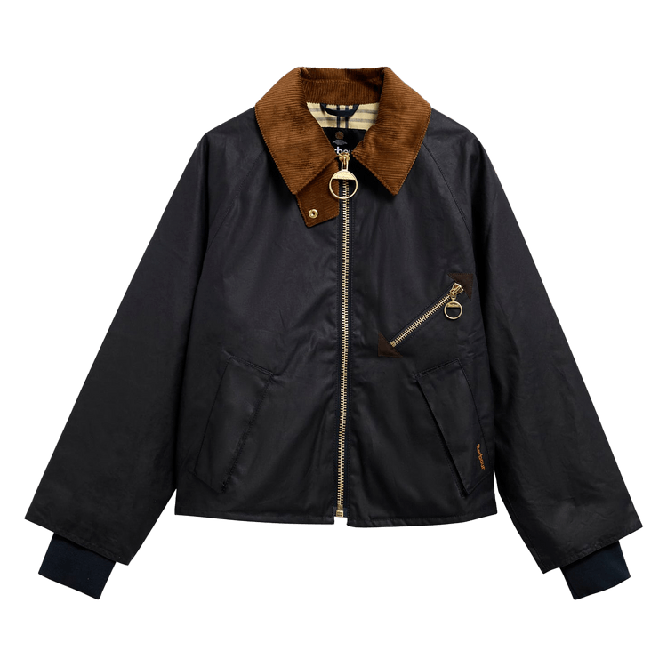 Barbour Arlene Wax Jacket 'Navy/Ancient'