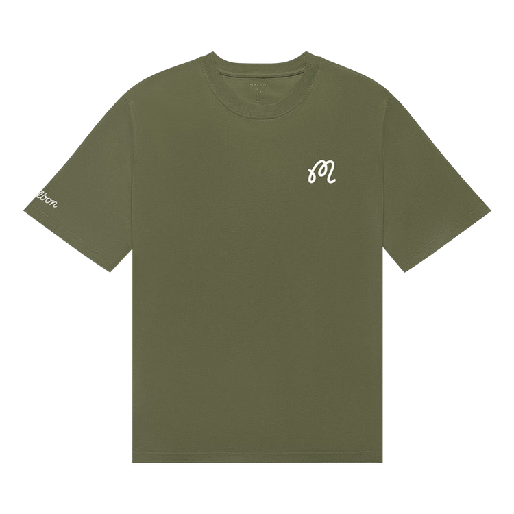 Malbon Bermuda Tee 'Military Green'