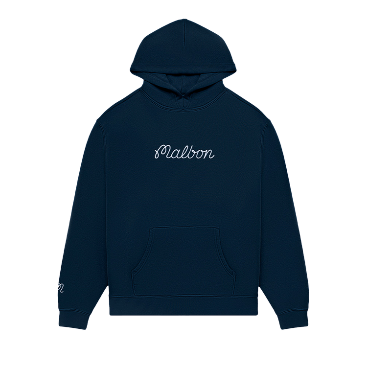 Malbon Fesque Hoodie 'Navy'