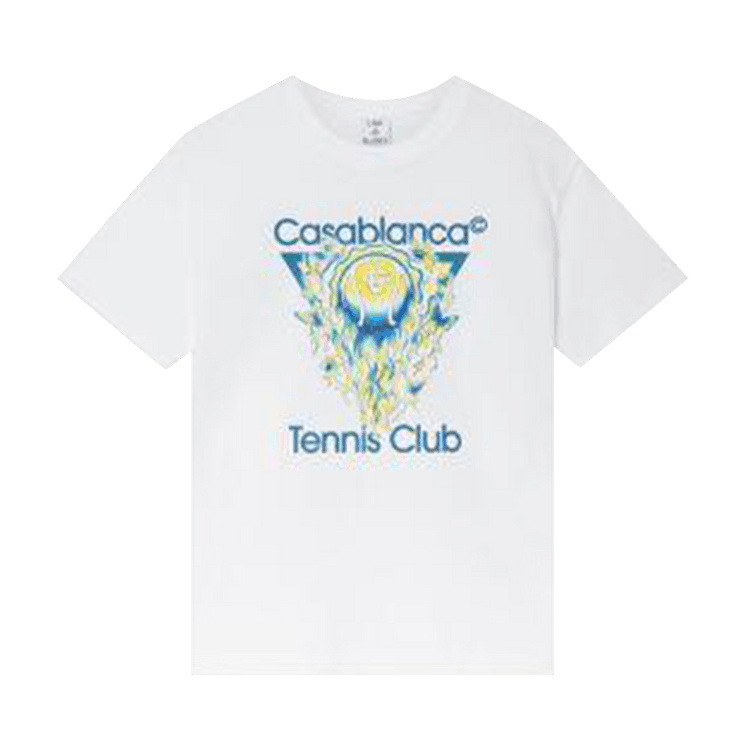 Casablanca Tennis Club Icon Classic T-Shirt 'White'