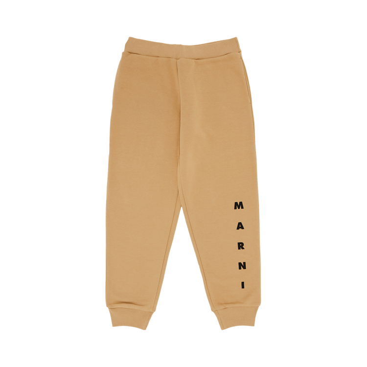 Marni Kids Unbrushed Fleece Sweatpants 'Tan'