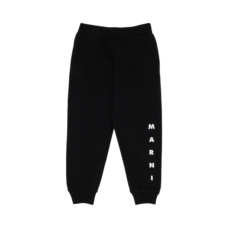 Marni Kids Unbrushed Fleece Sweatpants 'Black'