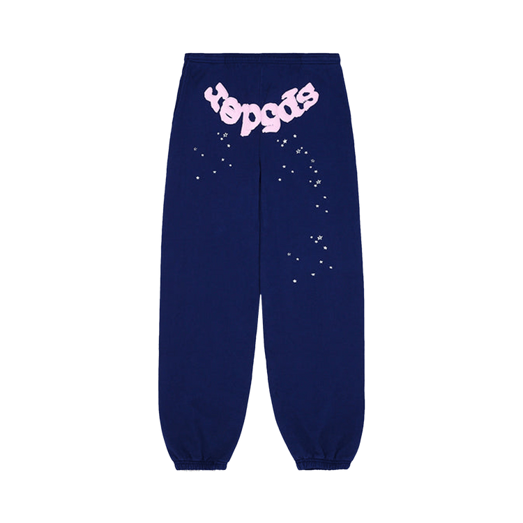 Sp5der OG Web Sweatpants 'Navy'