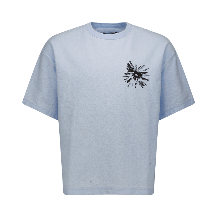 PURPLE BRAND HWT Textured Jersey Short-Sleeve 'Blue'