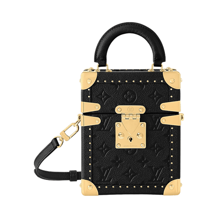 Louis Vuitton Camera Box 'Black Monogram Embossed Empreinte Cowhide Leather'