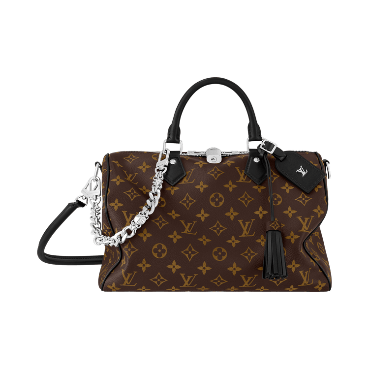 Louis Vuitton Speedy Soft 30 'Monogram Black/Brown Monogram Canvas'