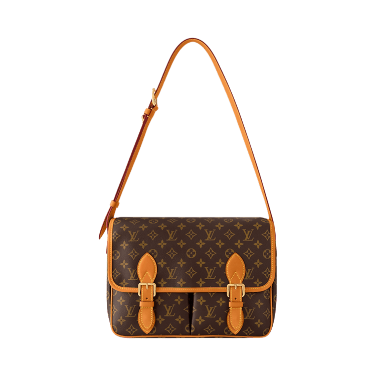 Louis Vuitton Satchel Messenger 'Brown Monogram Canvas'