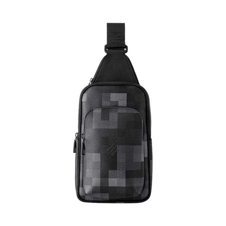 Louis Vuitton Avenue Slingbag 'Black Damoflage Black Canvas'