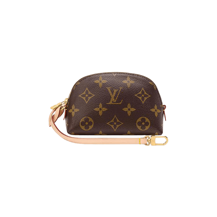 Louis Vuitton Cosmetic Purse 'Brown Monogram Canvas'
