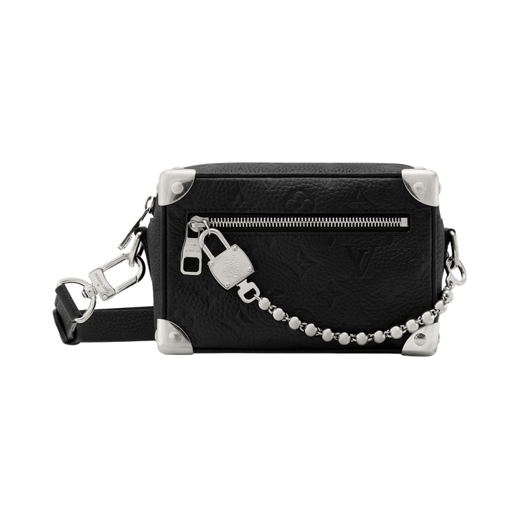 Louis Vuitton Mini Soft Trunk 'Black Embossed Taurillon Monogram Cowhide Leather'