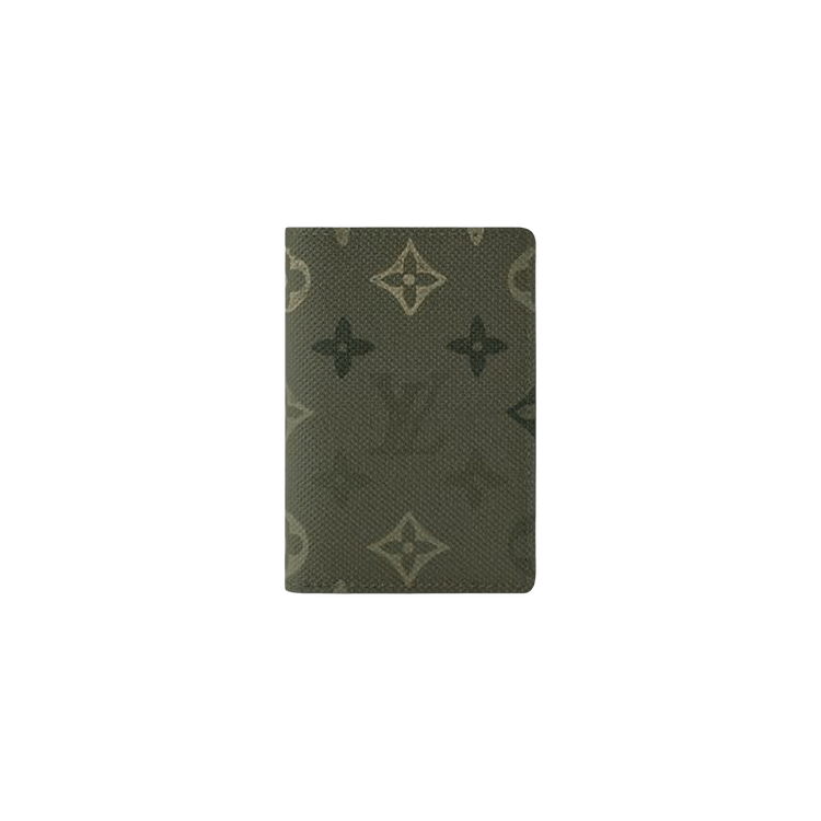 Louis Vuitton Pocket Organizer 'Khaki Green Monogram Canvas'