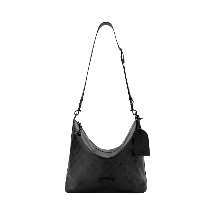 Louis Vuitton Vagabond Hobo 'Black Monogram Midnight Canvas'