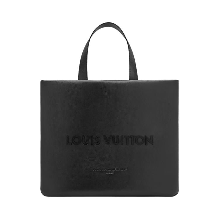 Louis Vuitton Mini Shopper Tote 'Black Cowhide Leather'