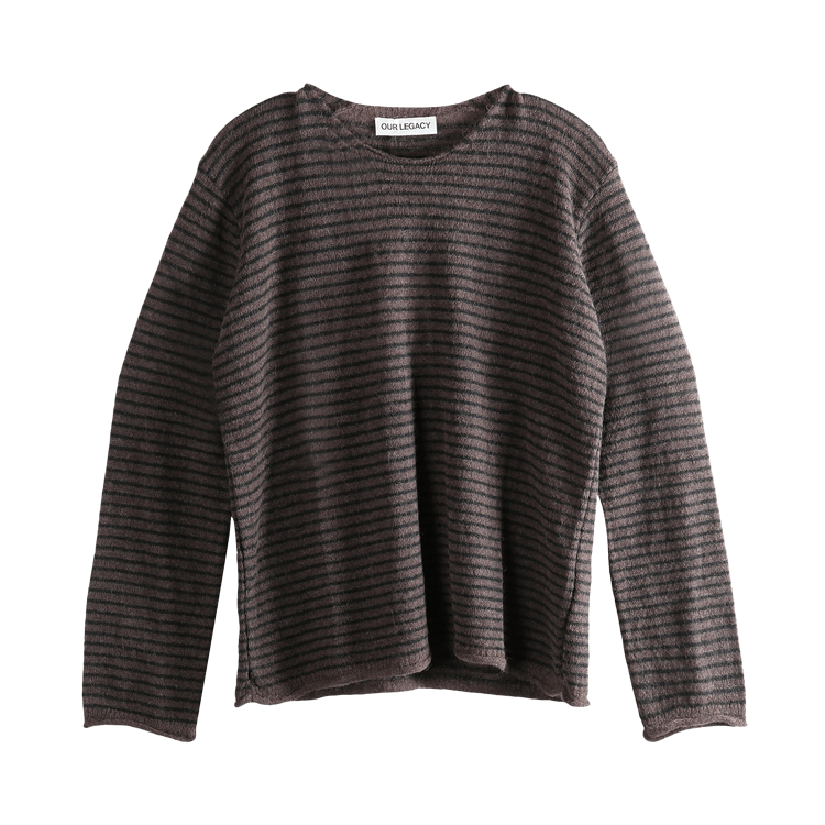 Our Legacy Rigid Popover Shirt 'Dirt Stripe'