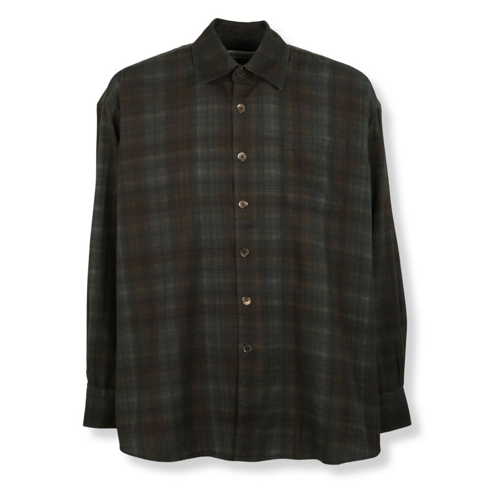 Our Legacy Borrowed Check Oversized Shirt