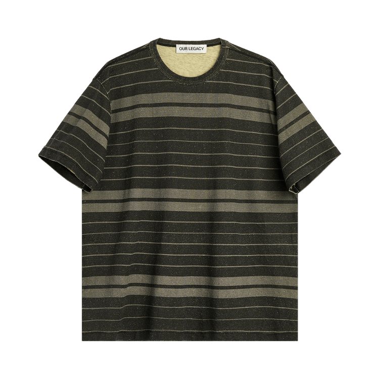 Our Legacy New Box T-Shirt 'Ziggy Stripe Ease Jersey'