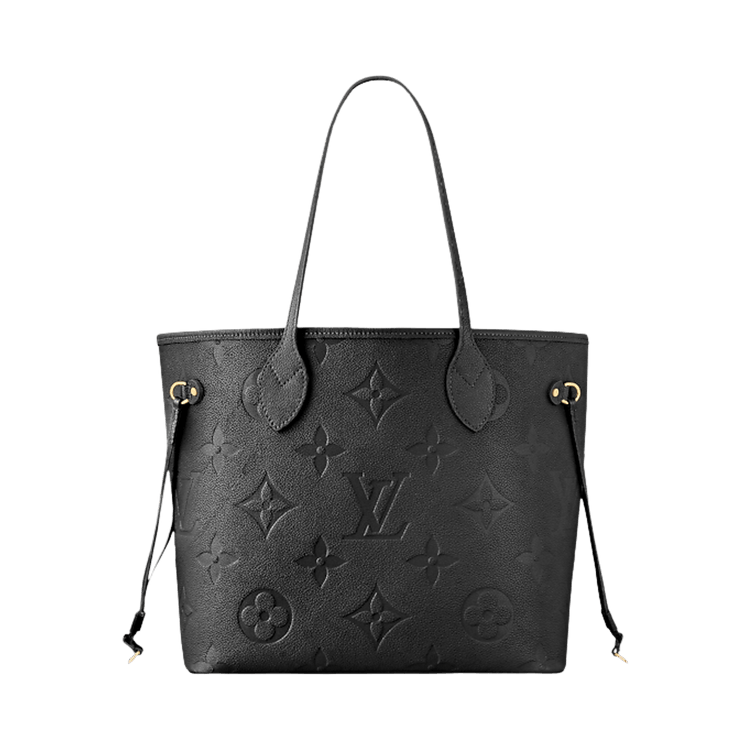 Louis Vuitton Neverfull MM 'Black Monogram Embossed Empreinte Cowhide Leather'
