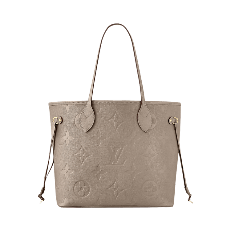 Louis Vuitton Neverfull MM 'Tourterelle Gray Monogram Embossed Empreinte Cowhide Leather'
