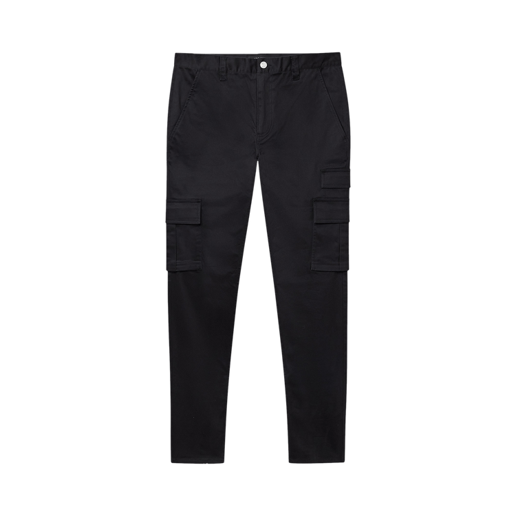PURPLE BRAND Twill Cargo Pant 'Black'