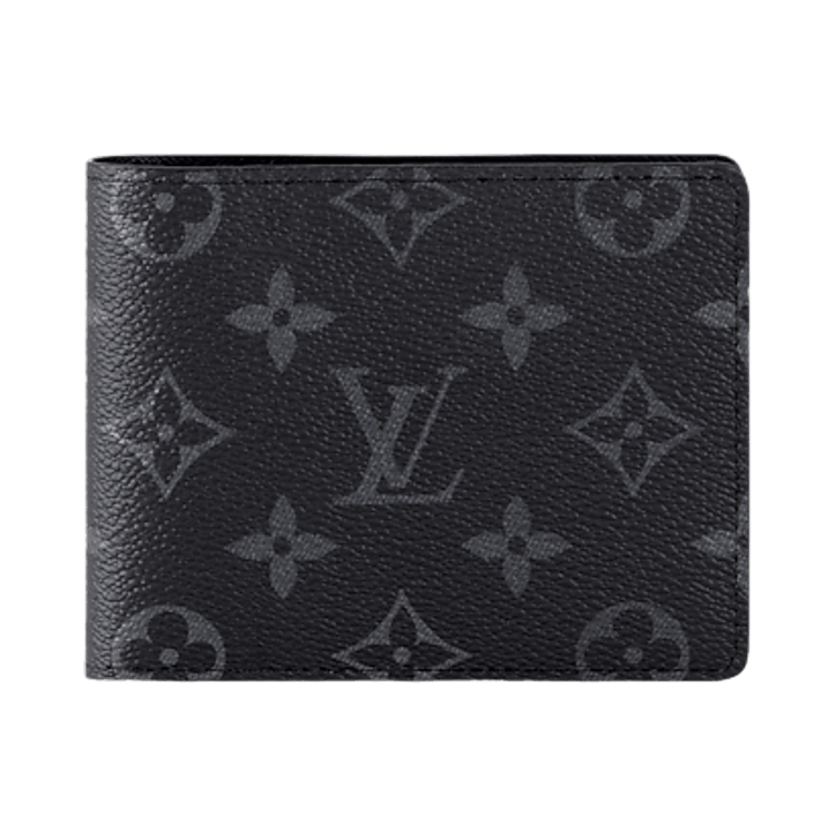 Louis Vuitton Multiple Wallet 'Black Monogram Eclipse Canvas'