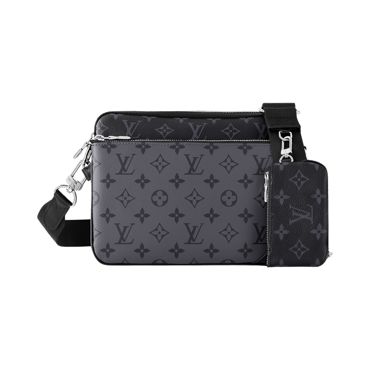 Louis Vuitton Trio Messenger 'Monogram Eclipse Reverse Canvas'